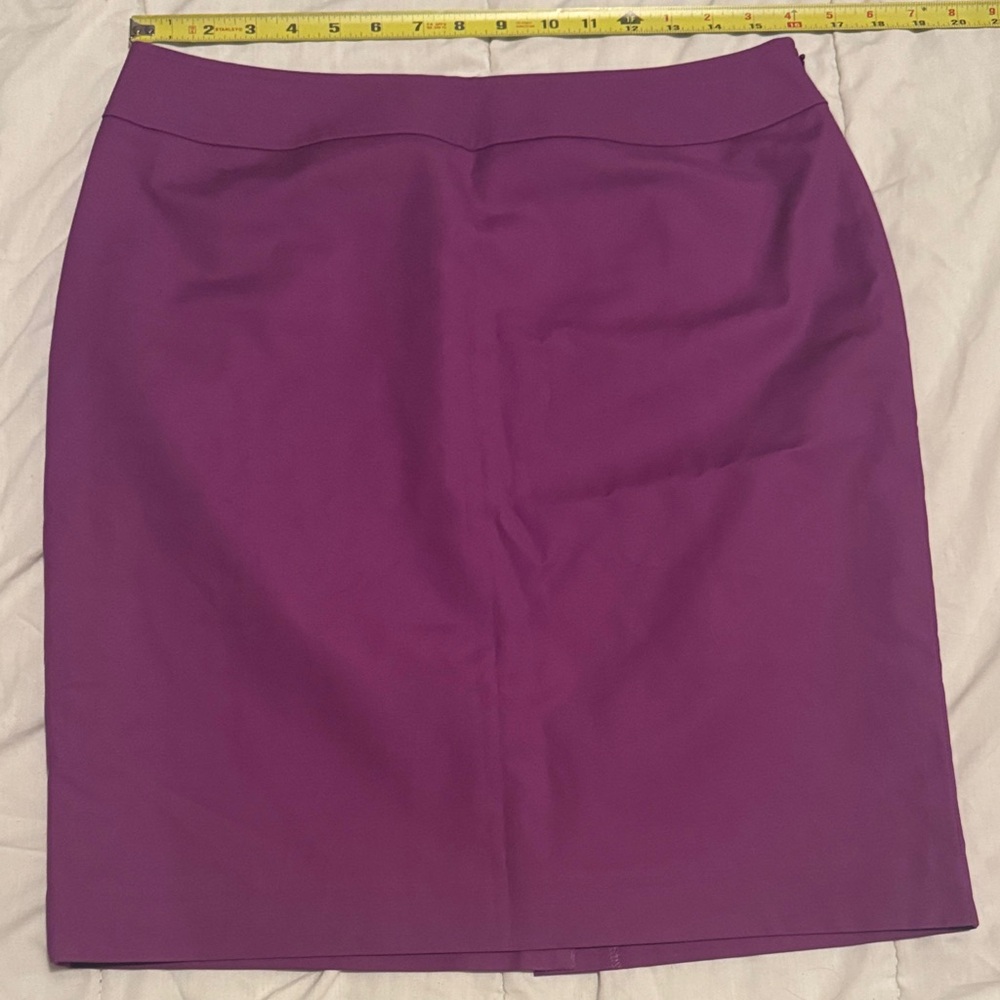 Halogen Vibrant Purple Pencil Skirt